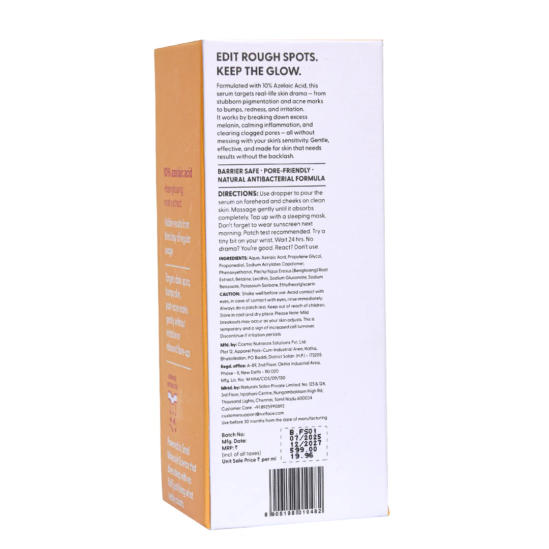 NXTFACE 10% Azelaic Acid - Fadeout Serum | 30ml - Image 12
