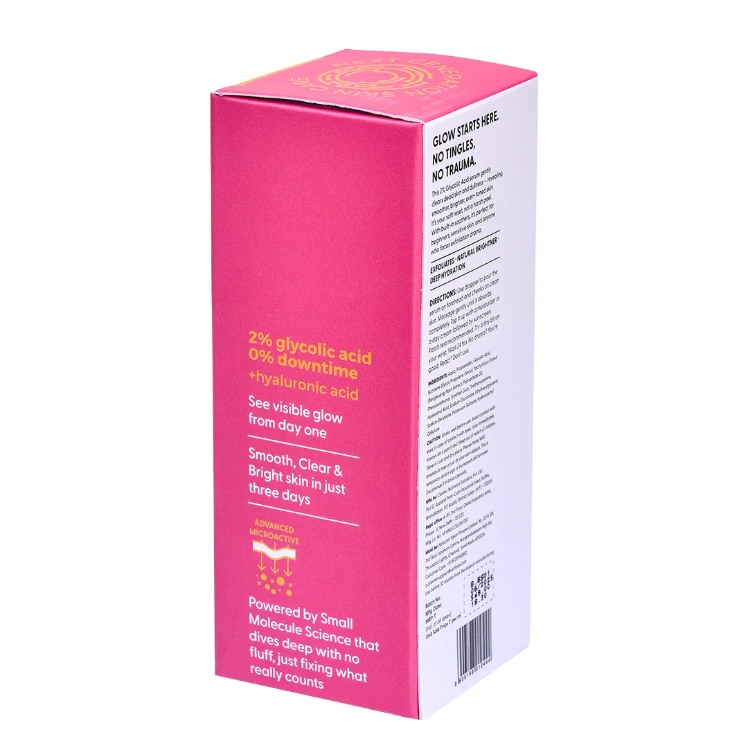 NXTFACE 2% Glycolic Acid - Brightening Serum | 30ml - Image 10