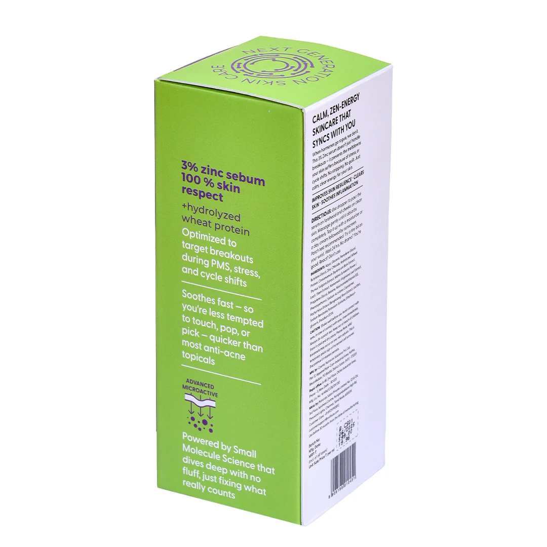 NXTFACE 3% Zinc Sebum - Clarifying Serum | 30ml - Image 11