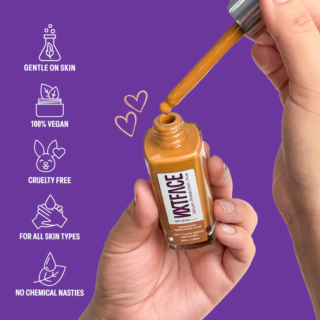 NXTFACE 3-in-1 Tinted Serum | SPF 50 & PA++++ | 30ml - Image 11