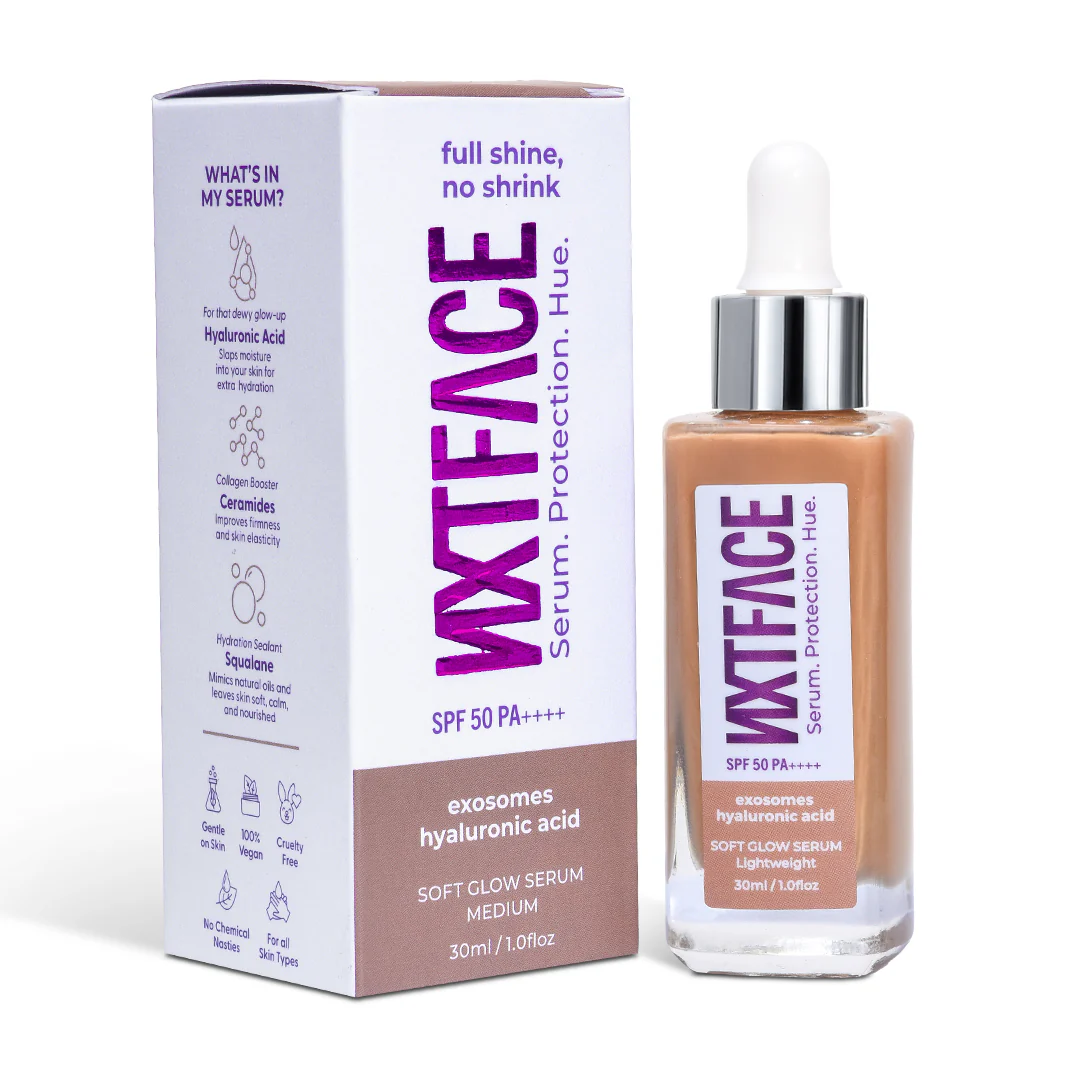 NXTFACE 3-in-1 Tinted Serum | SPF 50 & PA++++ | 30ml - Image 16