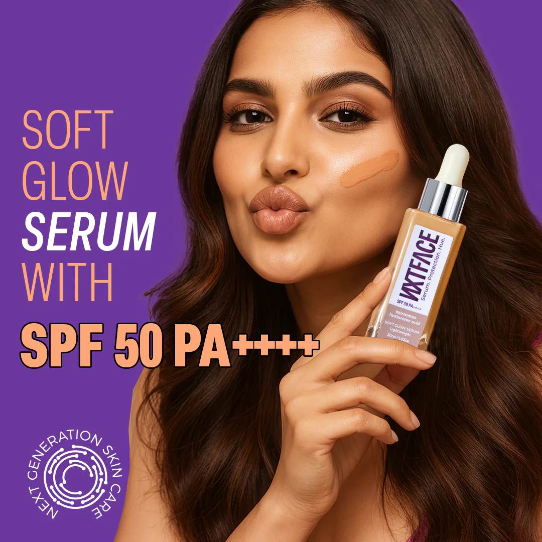 NXTFACE 3-in-1 Tinted Serum | SPF 50 & PA++++ | 30ml - Image 3