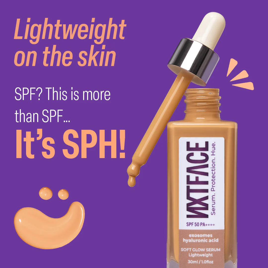 NXTFACE 3-in-1 Tinted Serum | SPF 50 & PA++++ | 30ml - Image 5