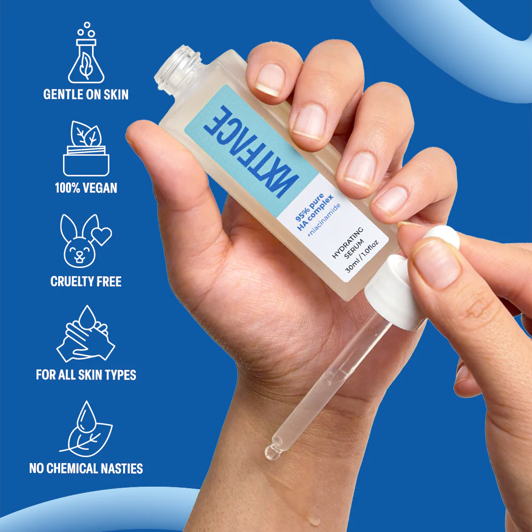 NXTFACE The Hydrating Serum | 1% HA & 2% Niacinamide - Image 8