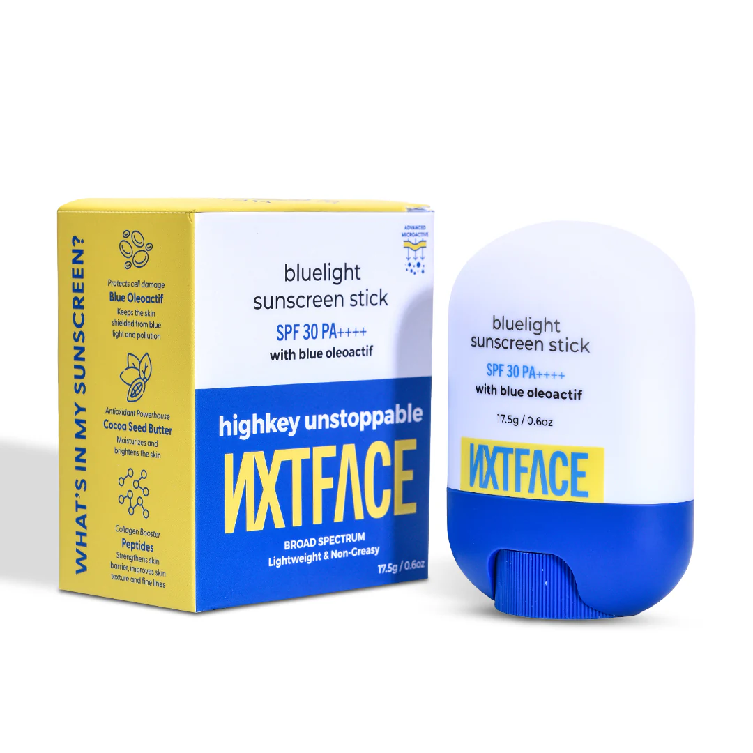 NXTFACE Bluelight Sunscreen Stick - SPF 30 PA++++ | 17.5g - Image 11