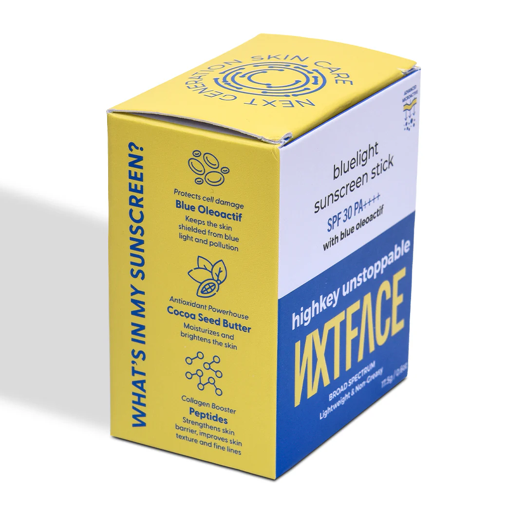 NXTFACE Bluelight Sunscreen Stick - SPF 30 PA++++ | 17.5g - Image 12