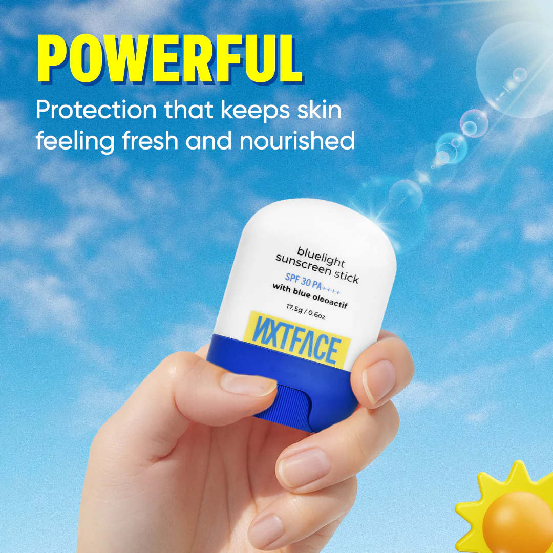 NXTFACE Bluelight Sunscreen Stick - SPF 30 PA++++ | 17.5g - Image 5
