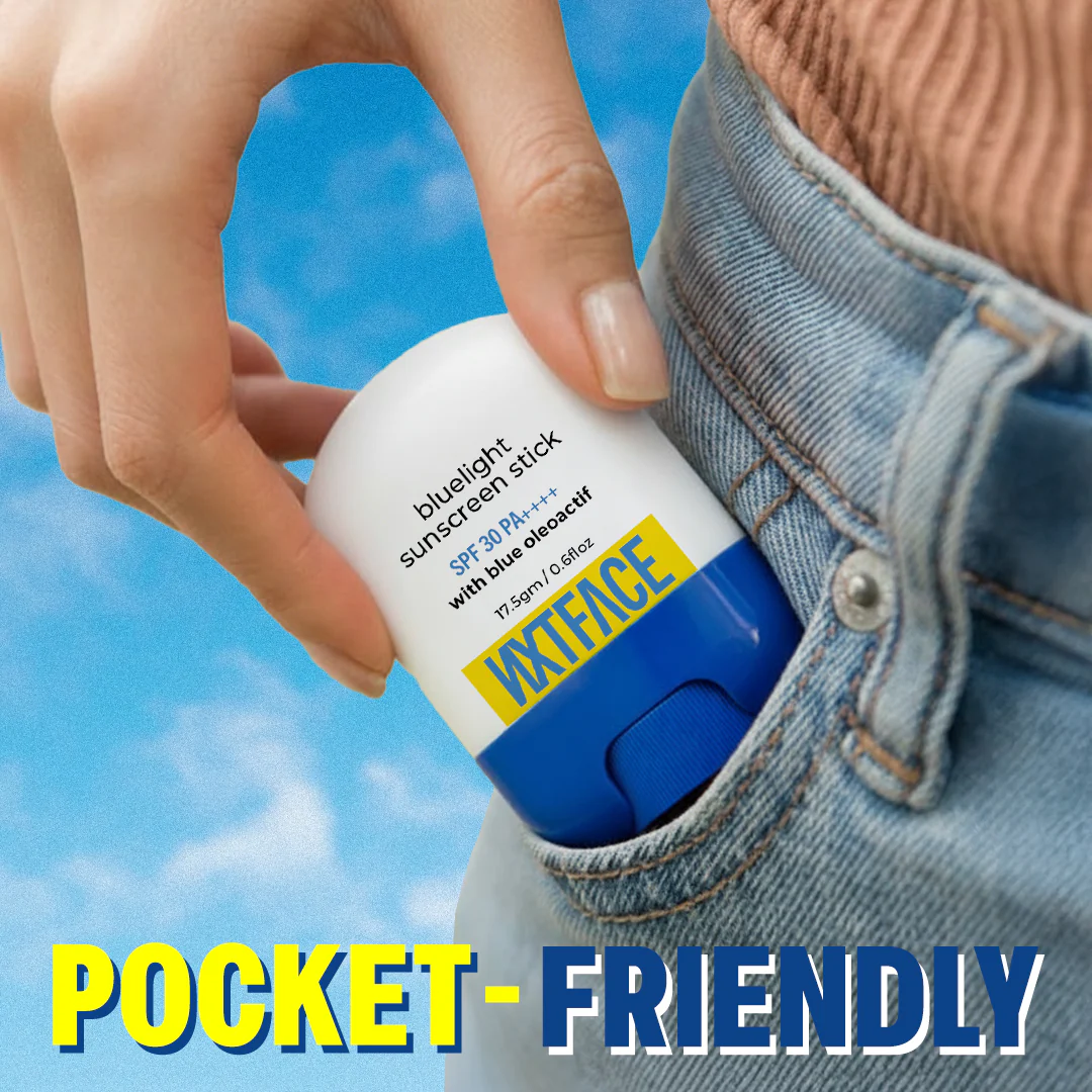 NXTFACE Bluelight Sunscreen Stick - SPF 30 PA++++ | 17.5g - Image 8