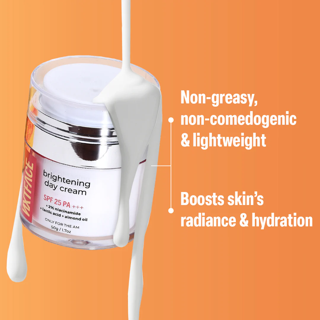 NXTFACE Brightening Day Cream - SPF 25 & PA+++ | 50g - Image 7