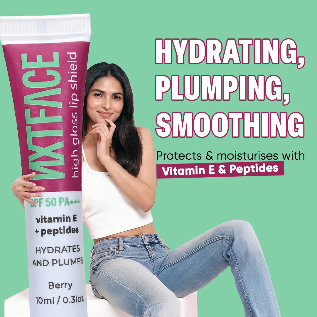 NXTFACE High Gloss Lip Shield Gelicious Berry | 10ml - Image 4