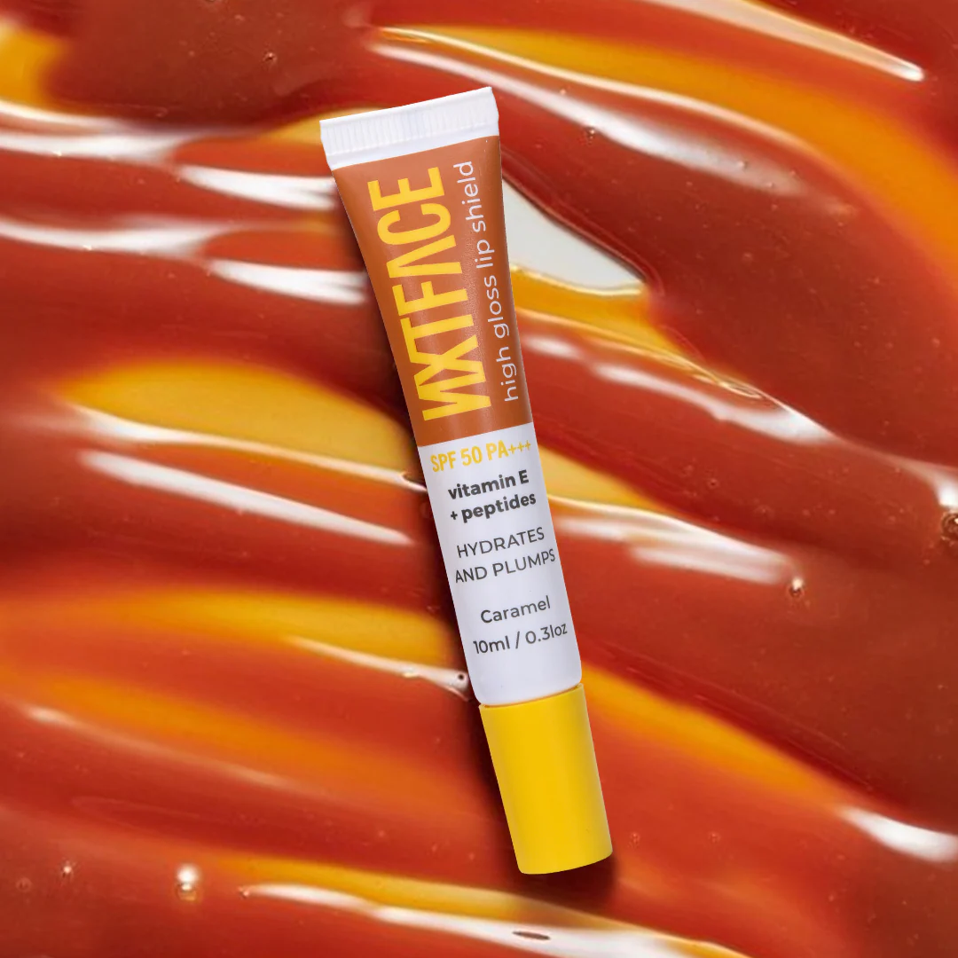 NXTFACE High Gloss Lip Shield Gelicious Caramel | 10ml - Image 3