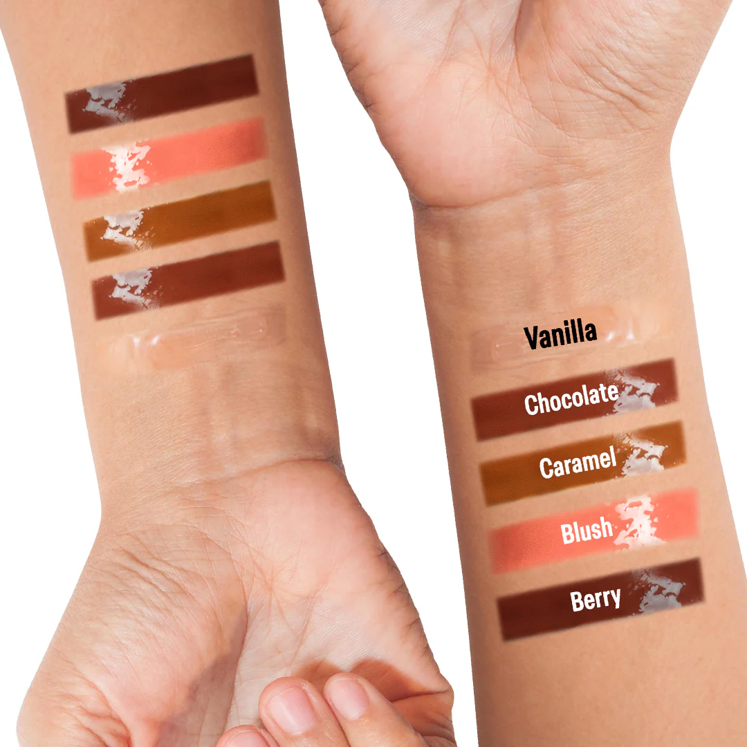 NXTFACE High Gloss Lip Shield Gelicious Caramel | 10ml - Image 9