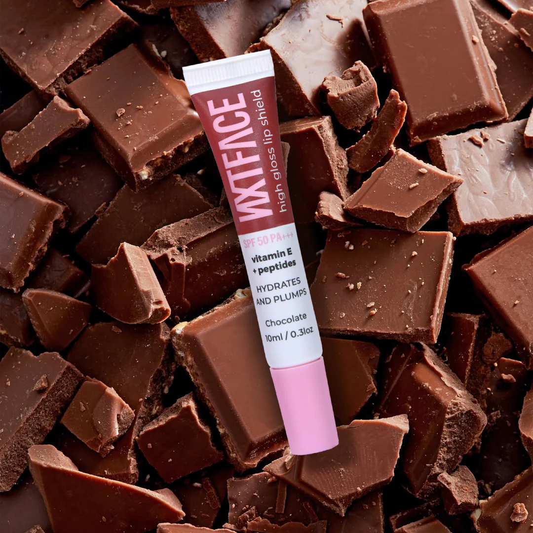 NXTFACE High Gloss Lip Shield Gelicious Chocolate | 10ml - Image 8