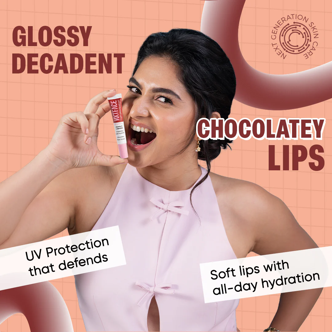NXTFACE High Gloss Lip Shield Gelicious Chocolate | 10ml - Image 9