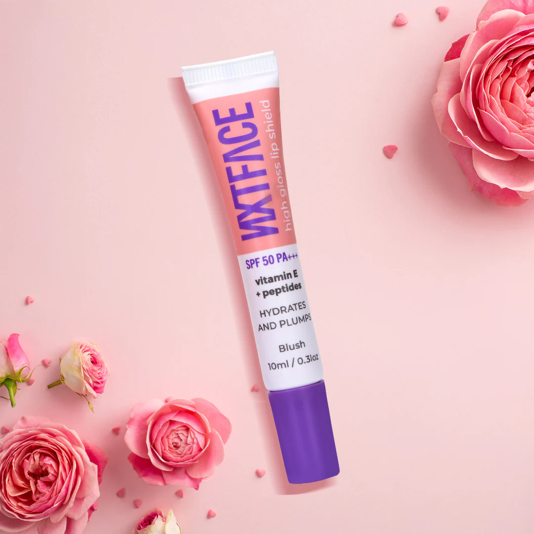 NXTFACE High Gloss Lip Shield Gelicious Blush | 10ml - Image 3