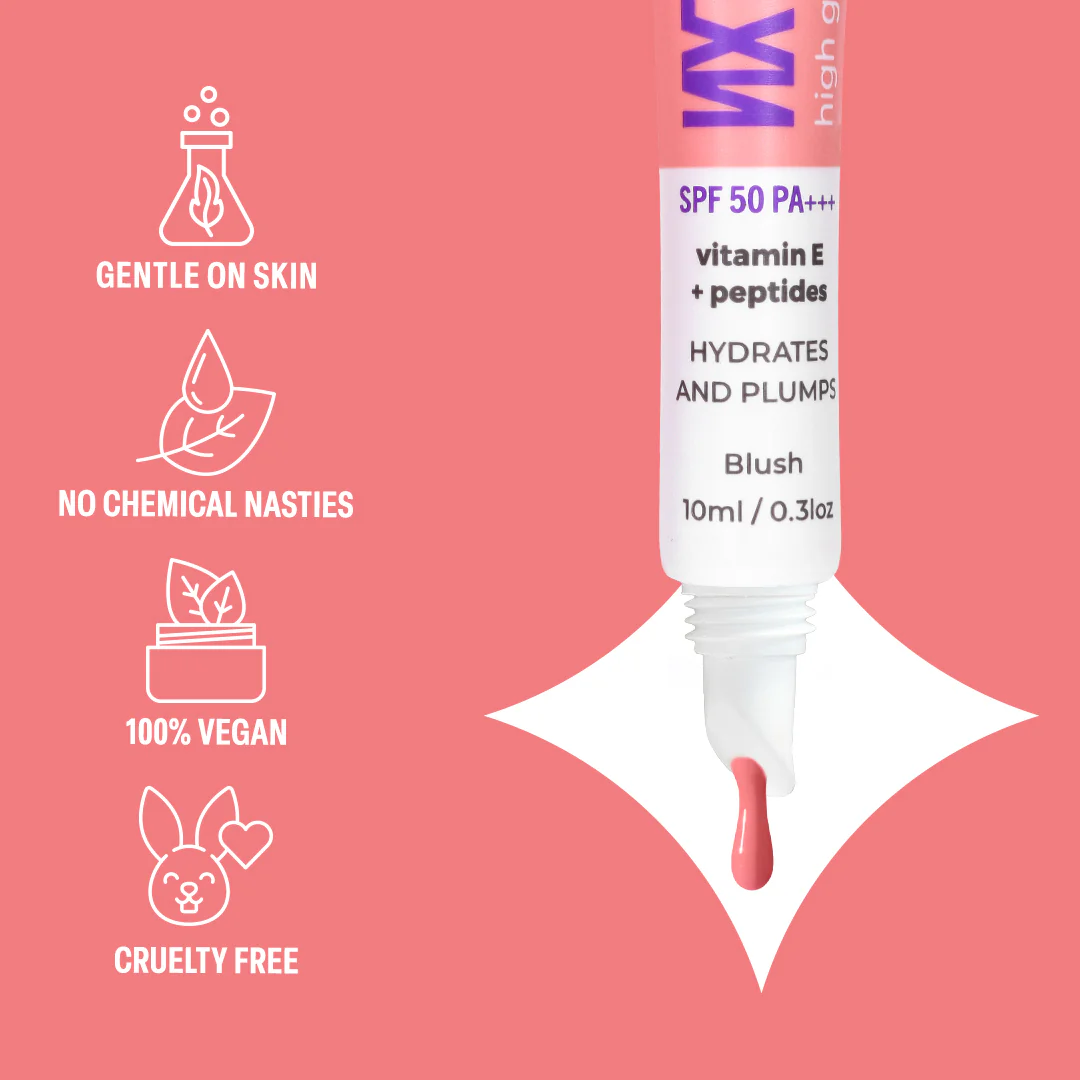 NXTFACE High Gloss Lip Shield Gelicious Blush | 10ml - Image 8